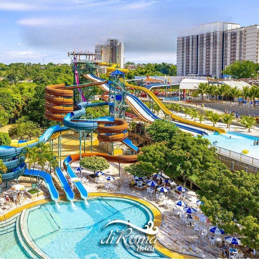 Diroma Resort Internacional Incluso 1 Acesso Ao Acqua Park Vulcao Калдас-Новас Экстерьер фото